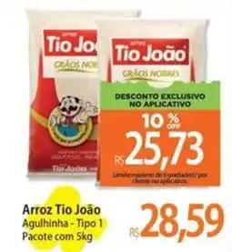 Atacadão Arroz Tio João oferta