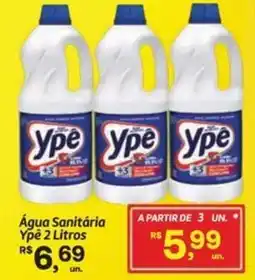 Fort Atacadista Água Sanitária Ypê oferta