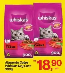 Fort Atacadista Alimento Gatos Whiskas Dry Cast oferta