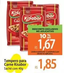 Atacadão Tempero para Carne Kisabor Sachê oferta