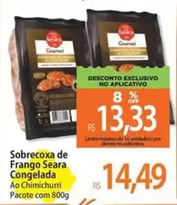 Atacadão Sobrecoxa de Frango Seara Congelada Ao Chimichurri Pacote oferta