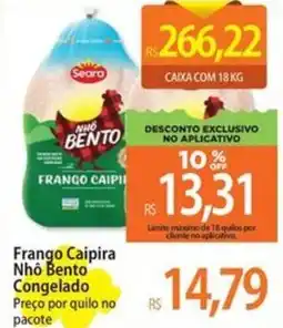 Atacadão Frango Caipira Nhô Bento Congelado oferta