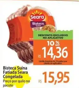 Atacadão Bisteca Suína Fatiada Seara Congelada oferta