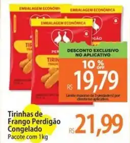 Atacadão Tirinhas de Frango Perdigão Congelado Pacote oferta