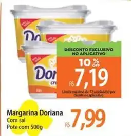 Atacadão Margarina Doriana Com sal Pote oferta
