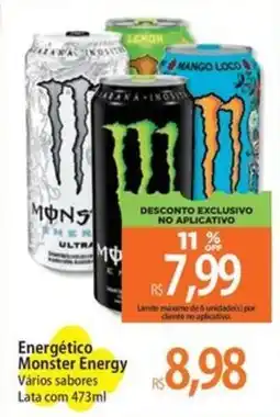 Atacadão Energético Monster Energy oferta
