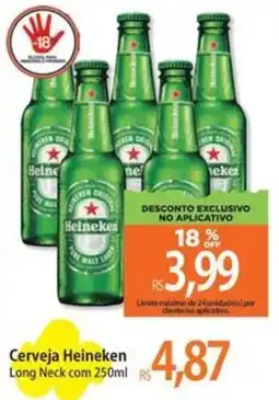 Atacadão Cerveja Heineken Long Neck oferta