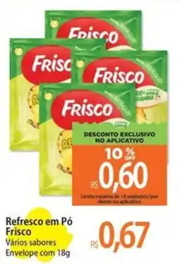 Atacadão Refresco em Pó Frisco Vários sabores Envelope oferta