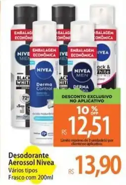 Atacadão Desodorante Aerossol Nivea Vários tipos Frasco oferta