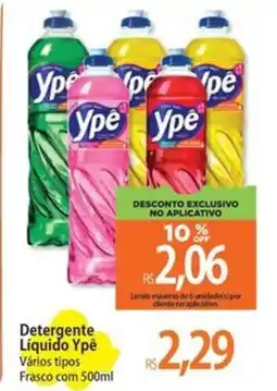 Atacadão Detergente Líquido Ypê Vários tipos Frasco oferta