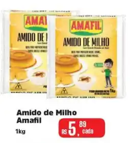 Supermercados Mateus Amido de Milho Amafil oferta
