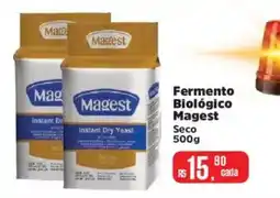 Supermercados Mateus Fermento Biológico Magest Seco oferta