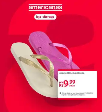 Chinelo Ipanema clássica