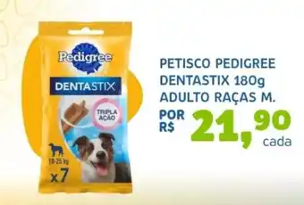 Petisco pedigree dentastix adulto raças m.