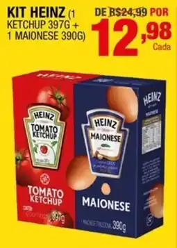 Santo Supermercados Kit heinz oferta