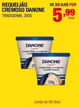 Santo Supermercados Requeijão cremoso danone tradicional oferta