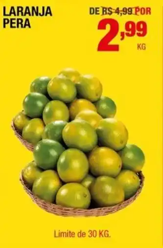 Santo Supermercados Laranja pera oferta