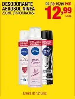 Santo Supermercados Desodorante aerosol nivea oferta