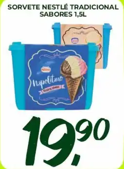 Unicompra Sorvete nestlé tradicional sabores oferta