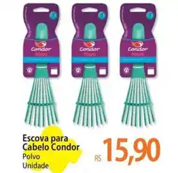 Atacadão Escova para Cabelo Condor Polvo Unidade oferta