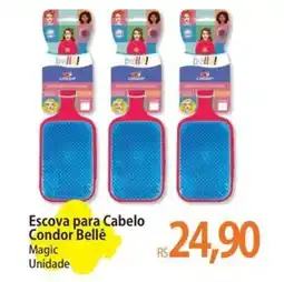 Atacadão Escova para Cabelo Condor Bellê oferta