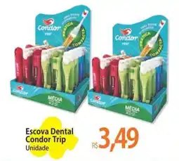 Atacadão Escova Dental Condor Trip Unidade oferta