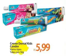 Atacadão Creme Dental Kids Condor oferta