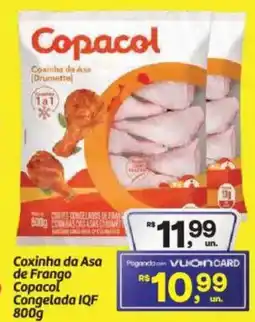Fort Atacadista Coxinha da Asa de Frango Copacol Congelada IQF oferta