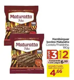 Carrefour Hambúrguer bovino Maturatta oferta
