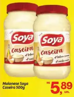 Fort Atacadista Maionese Soya Caseira oferta