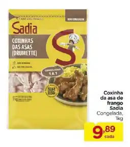 Carrefour Coxinha da asa de frango Sadia Congelada, oferta