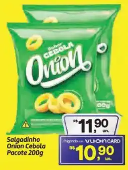 Fort Atacadista Salgadinho Onion Cebola Pacote oferta