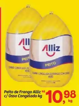 Fort Atacadista Peito de Frango Alliz c/ Osso Congelado oferta