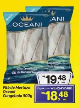 Fort Atacadista Filé de Merluza Oceani Congelada oferta