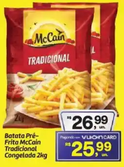 Fort Atacadista Batata Pré- Frita McCain Tradicional Congelada oferta