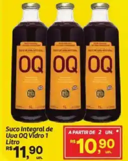 Fort Atacadista Suco Integral de Uua OQ Vidro oferta
