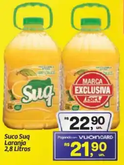 Fort Atacadista Suco Suq Laranja oferta
