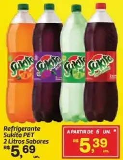 Fort Atacadista Refrigerante Sukita PET Sabores oferta