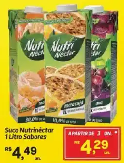 Fort Atacadista Suco Nutrinéctar Sabores oferta