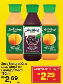 Fort Atacadista Suco Natural One Uva/Maçã ou Laranja/'Maçã oferta