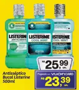 Fort Atacadista Antisséptico Bucal Listerine oferta