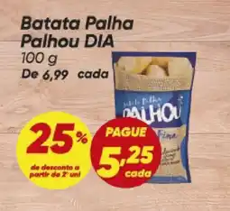 Dia Batata Palha Palhou DIA oferta