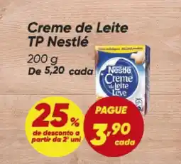 Dia Creme de Leite TP Nestlé oferta