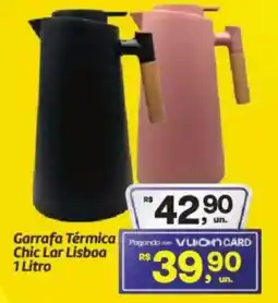Fort Atacadista Garrafa Térmica Chic Lar Lisboa oferta