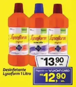Fort Atacadista Desinfetante Lysoform oferta
