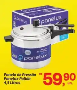Fort Atacadista Panela de Pressão Panelux Polida oferta