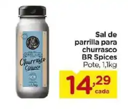 Carrefour Sal de parrilla para churrasco BR Spices Pote, oferta