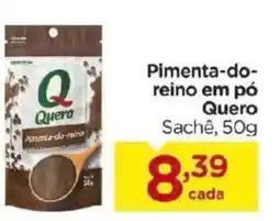 Carrefour Pimenta-do- reino em pó Quero Sachê, oferta