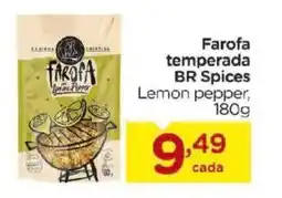 Carrefour Farofa temperada BR Spices Lemon pepper, oferta