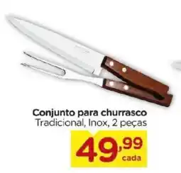 Carrefour Conjunto para churrasco oferta